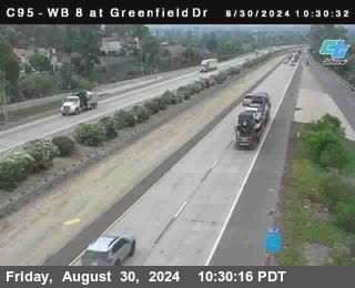 WB 8 at Greenfield Street