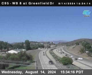 WB 8 at Greenfield Street