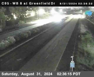 WB 8 at Greenfield Street