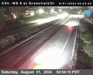 WB 8 at Greenfield Street