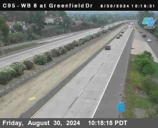 WB 8 at Greenfield Street