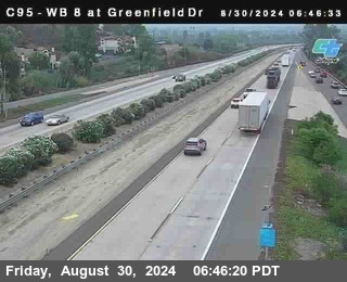 WB 8 at Greenfield Street