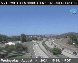 WB 8 at Greenfield Street