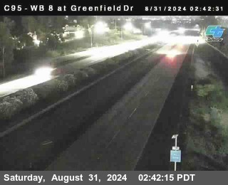 WB 8 at Greenfield Street