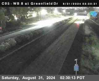 WB 8 at Greenfield Street