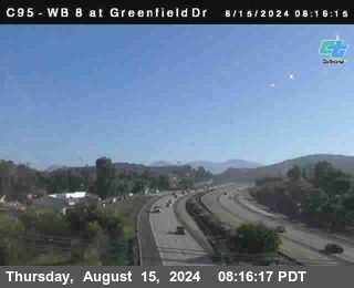 WB 8 at Greenfield Street