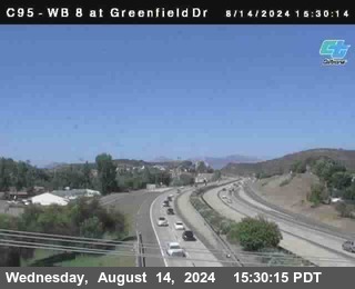 WB 8 at Greenfield Street