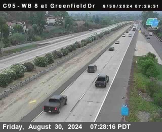 WB 8 at Greenfield Street