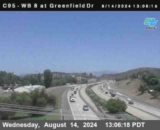 WB 8 at Greenfield Street