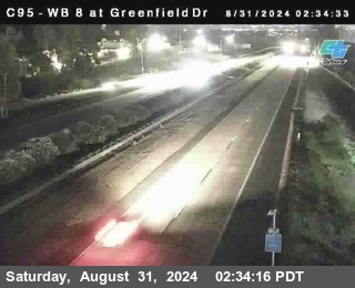 WB 8 at Greenfield Street