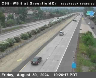 WB 8 at Greenfield Street