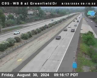 WB 8 at Greenfield Street