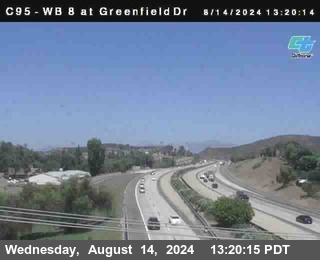 WB 8 at Greenfield Street