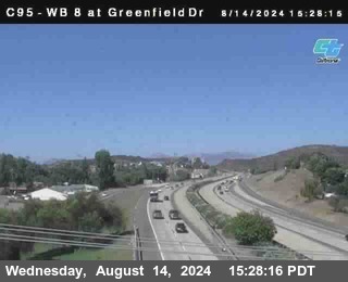 WB 8 at Greenfield Street