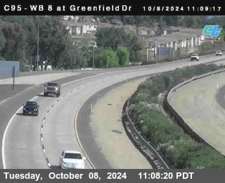 WB 8 at Greenfield Street