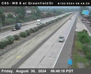 WB 8 at Greenfield Street