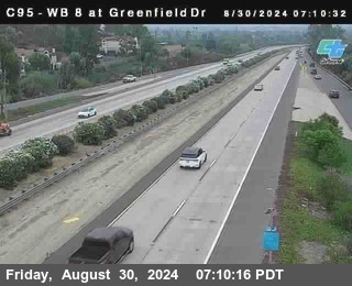 WB 8 at Greenfield Street