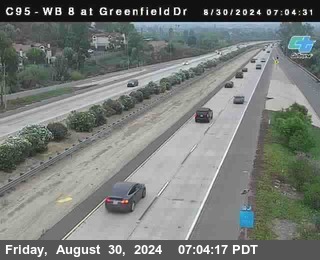 WB 8 at Greenfield Street