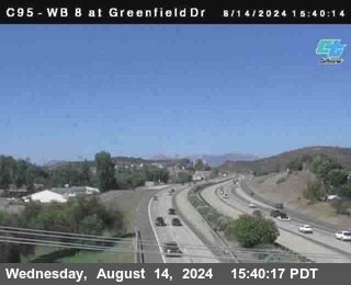 WB 8 at Greenfield Street