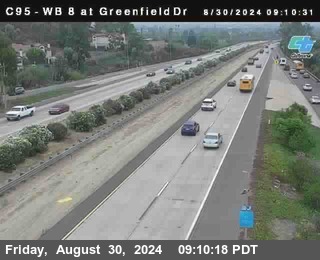 WB 8 at Greenfield Street