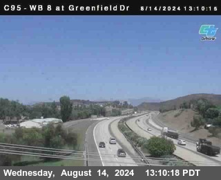 WB 8 at Greenfield Street