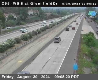 WB 8 at Greenfield Street