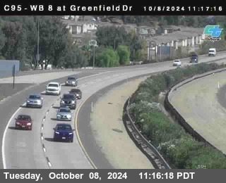 WB 8 at Greenfield Street