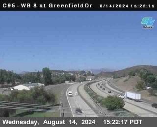 WB 8 at Greenfield Street