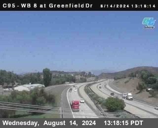 WB 8 at Greenfield Street