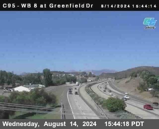 WB 8 at Greenfield Street