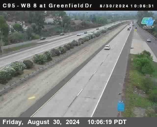 WB 8 at Greenfield Street