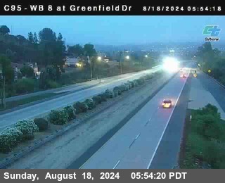 WB 8 at Greenfield Street