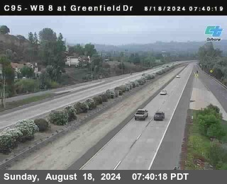 WB 8 at Greenfield Street