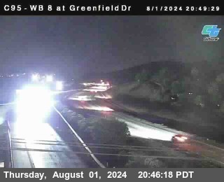 WB 8 at Greenfield Street