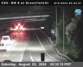 WB 8 at Greenfield Street