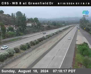 WB 8 at Greenfield Street