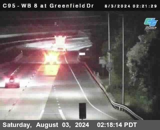 WB 8 at Greenfield Street