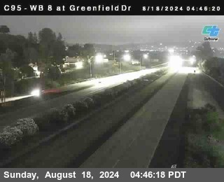 WB 8 at Greenfield Street