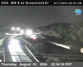 WB 8 at Greenfield Street