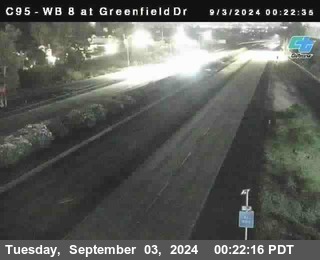 WB 8 at Greenfield Street