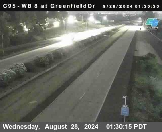 WB 8 at Greenfield Street