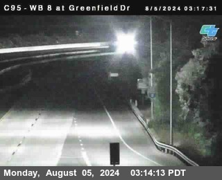 WB 8 at Greenfield Street