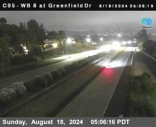 WB 8 at Greenfield Street