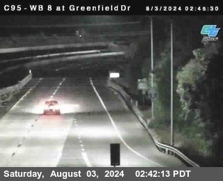 WB 8 at Greenfield Street