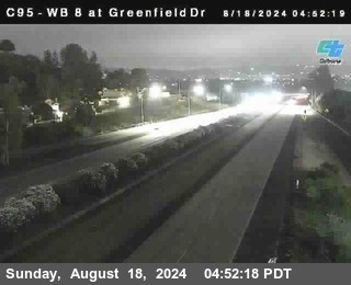 WB 8 at Greenfield Street