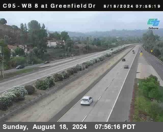 WB 8 at Greenfield Street