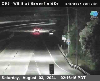 WB 8 at Greenfield Street