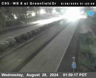 WB 8 at Greenfield Street