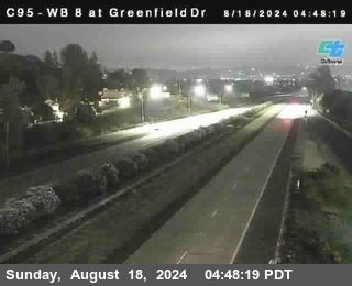 WB 8 at Greenfield Street