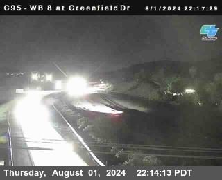 WB 8 at Greenfield Street